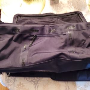 PINK- nice black duffle bag